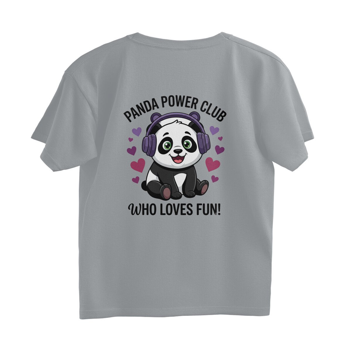 Oversized T-shirt - Panda Power - Image 2