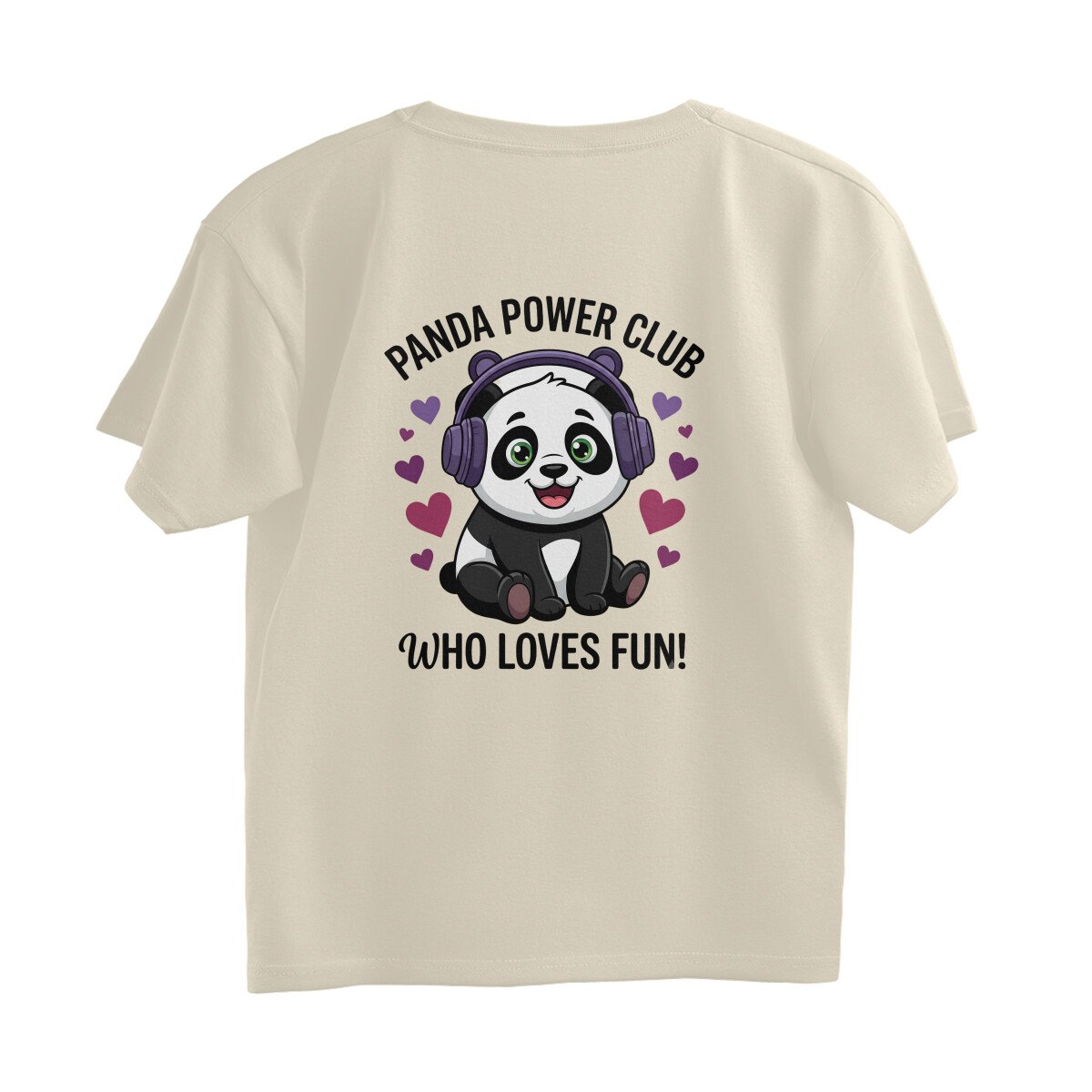 Oversized T-shirt - Panda Power - Image 4