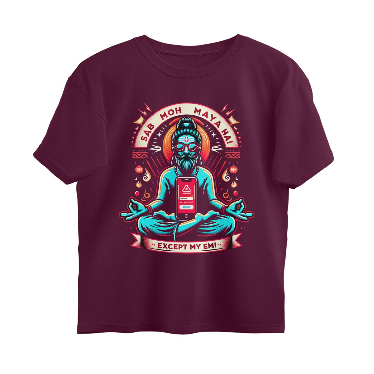 Oversized T-shirt - Sab Moh Maya Hai