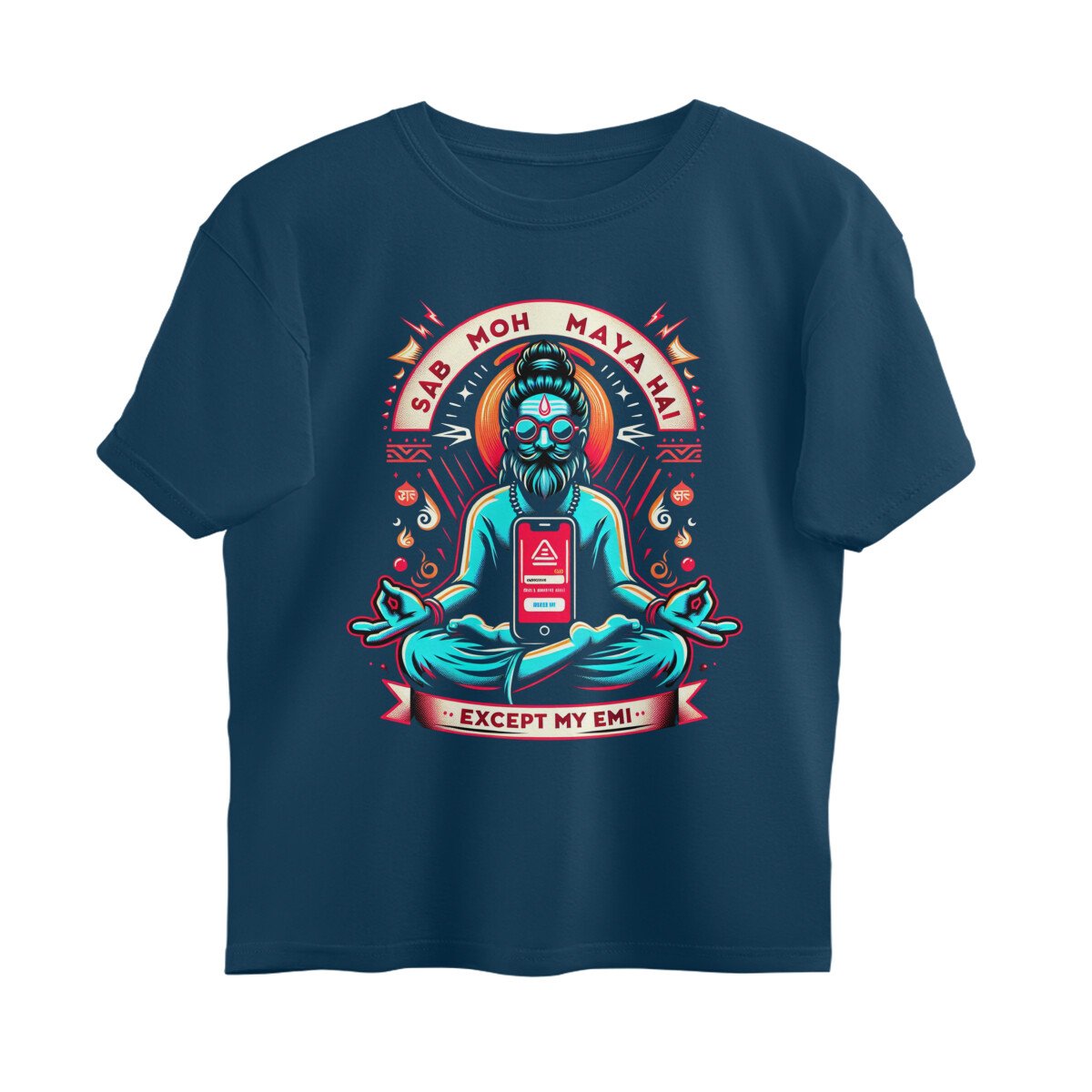 Oversized T-shirt - Sab Moh Maya Hai - Image 7