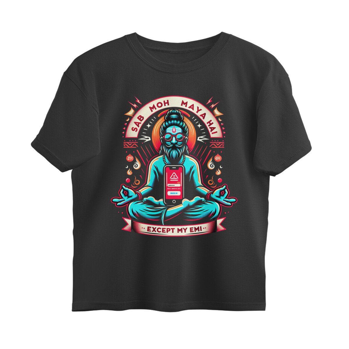 Oversized T-shirt - Sab Moh Maya Hai - Image 5