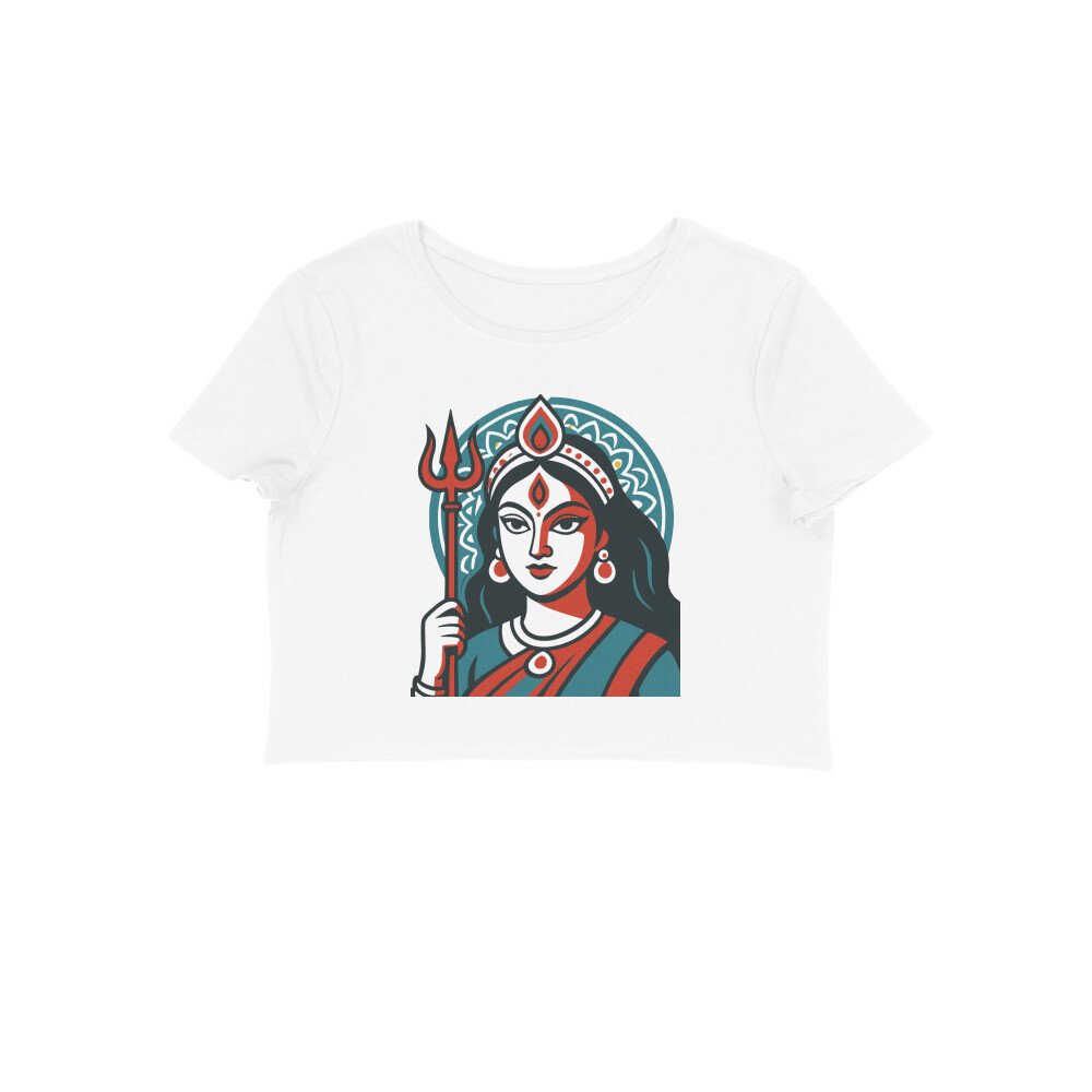 Women Crop Top - Maa Durga
