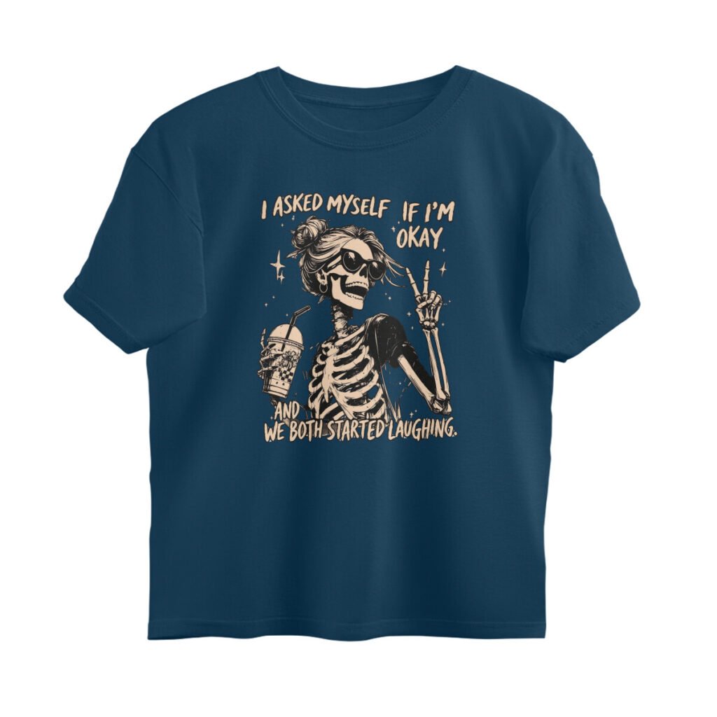 Oversized T-shirt - Asked My Self
